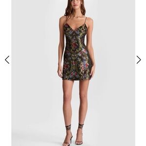 Alice and Olivia Tayla Mini Dress
